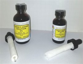 Iodine-Lugol’s Iodine 2.2%, 2 oz.- 3 Bottles